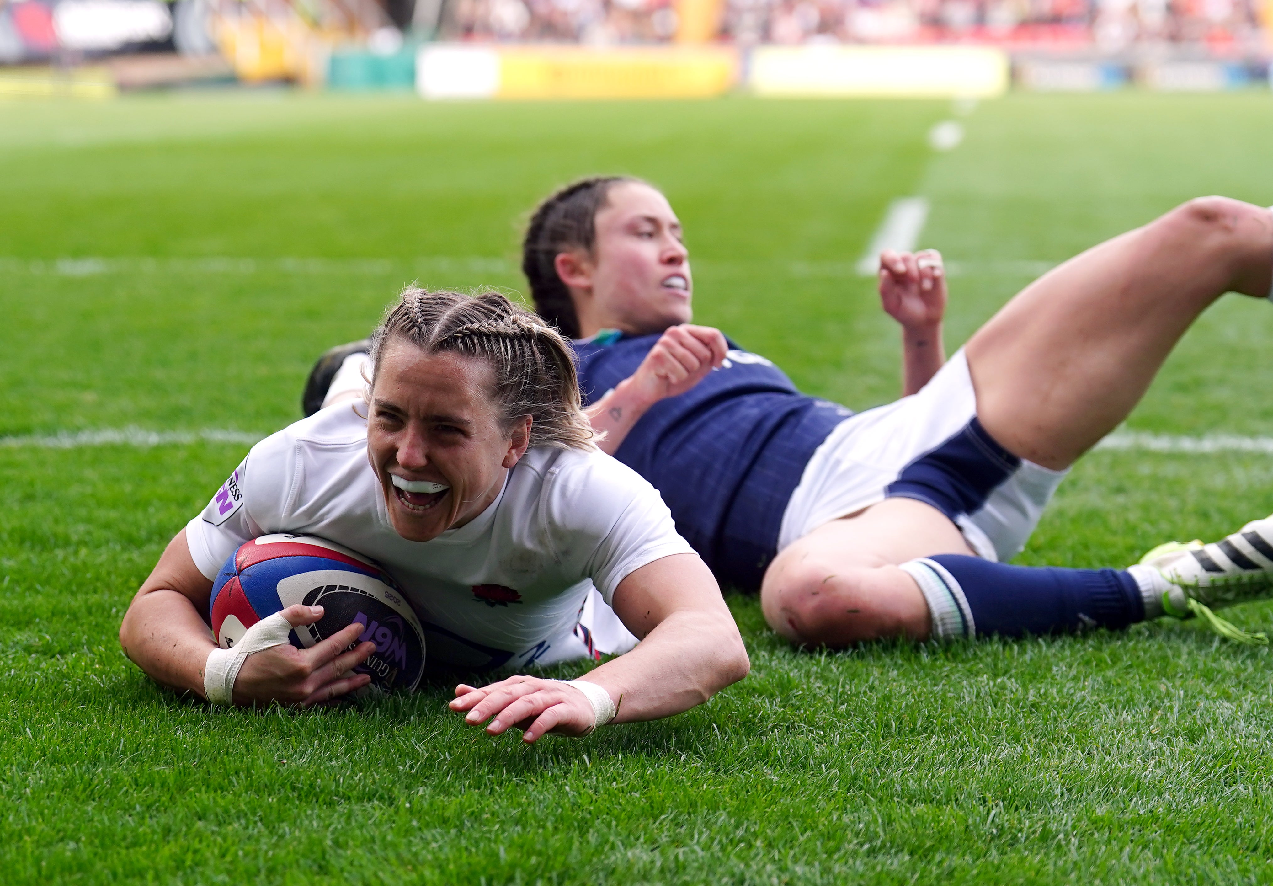 Claudia Moloney-MacDonald has played on the wing and at scrum half for England