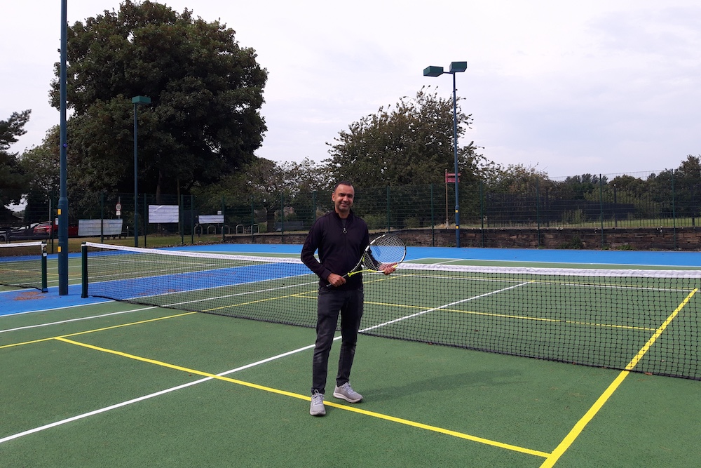 Parks tennis courts given complete overhaul