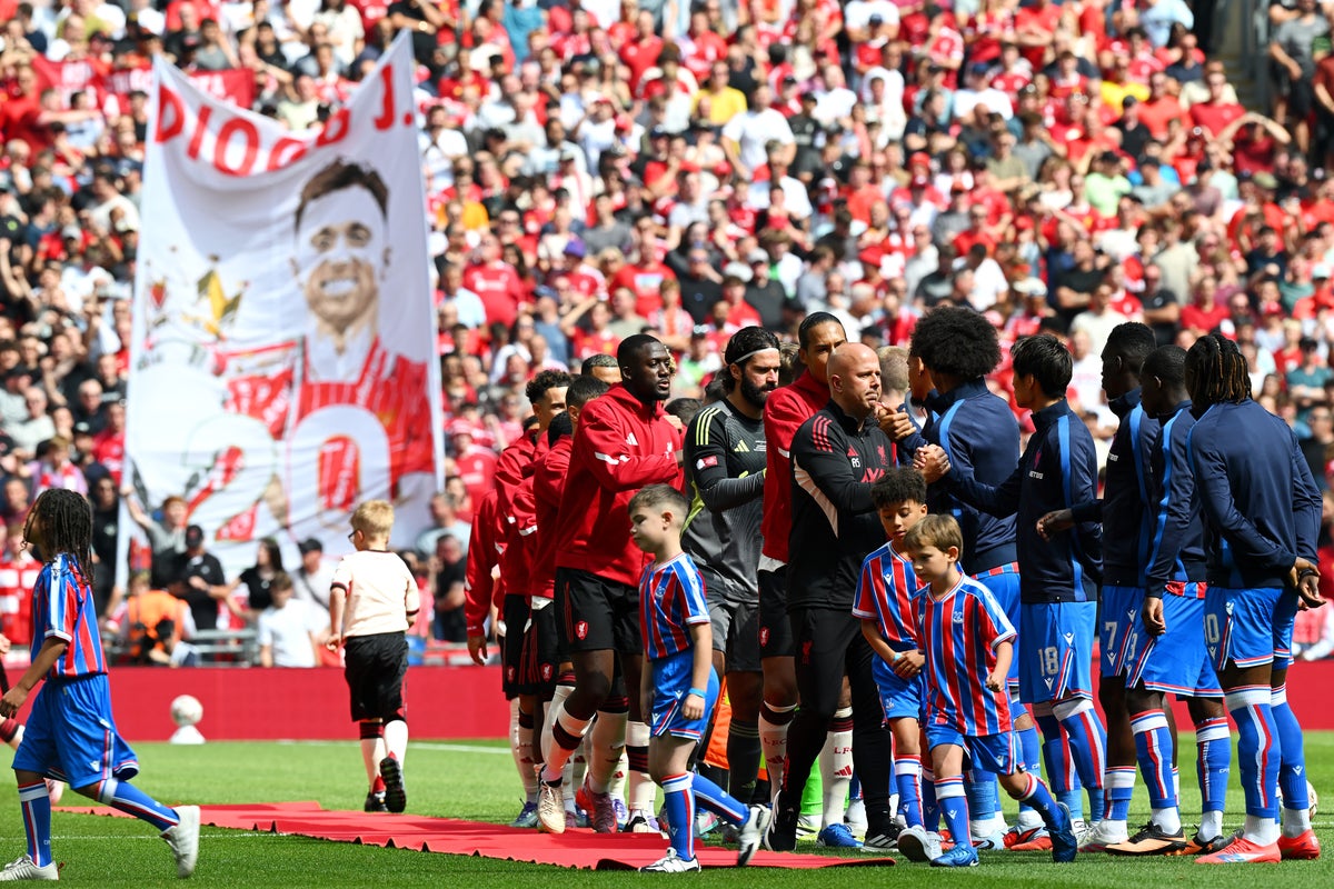Liverpool manager Arne Slot responds after Crystal Palace fans disrupt silence for Diogo Jota before Community Shield at Wembley