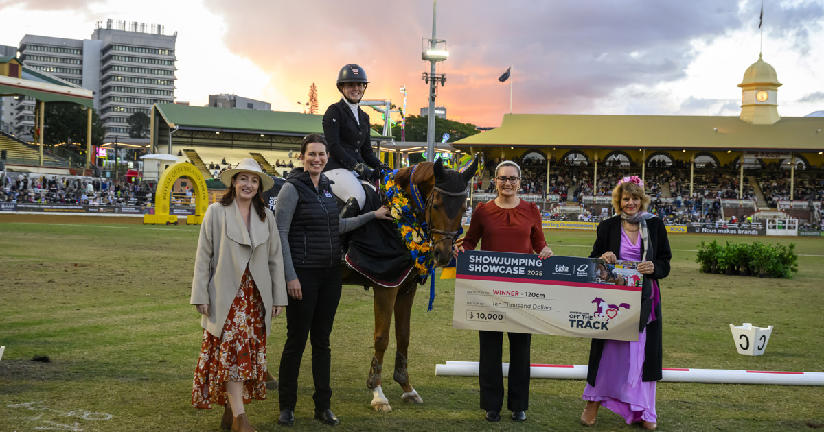 Koko writes his own success story in QOTT Showjumping Showcase :: Racing Queensland
