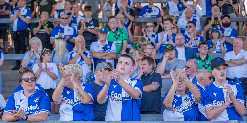 Fan Gallery: Bristol Rovers v Harrogate Town