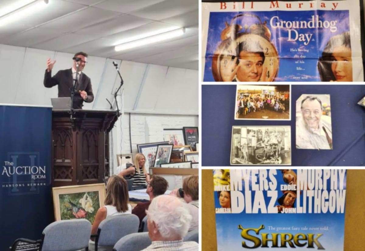 Massive movie memorabilia collection, including items which survived 1996 Manchester IRA bombing, to go on sale at Charles Hanson’s The Auction Room, on Northgate, Newark