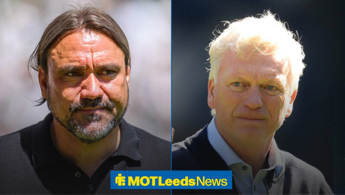 Daniel Farke, David Moyes, Leeds