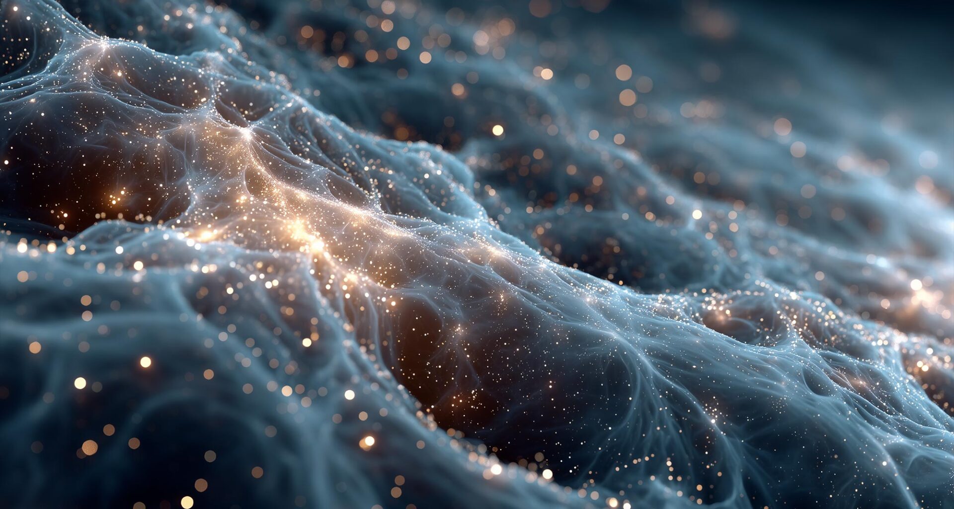 Dark Matter Astrophysics Art Illustration