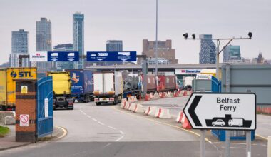 Post-Brexit trade between GB and NI maked by persistant declines