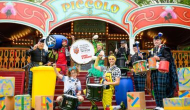Drumming Up Festival Fun: The Royal Edinburgh Military Tattoo Meets The Box Show