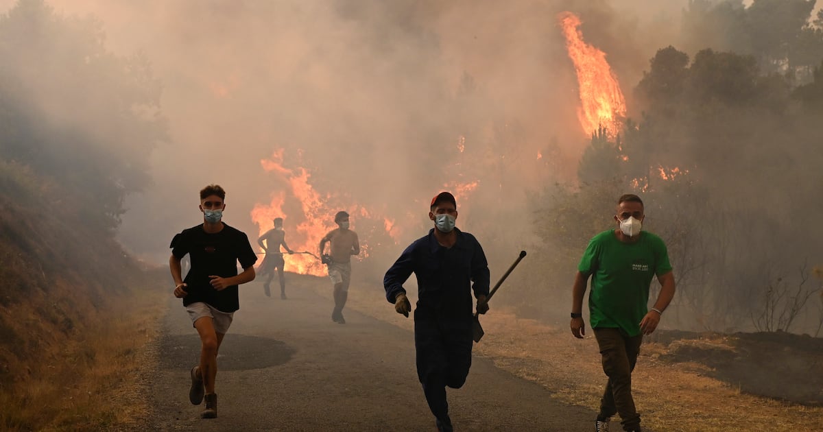 Spain struggles to contain spate of record-breaking wildfires – The Irish Times