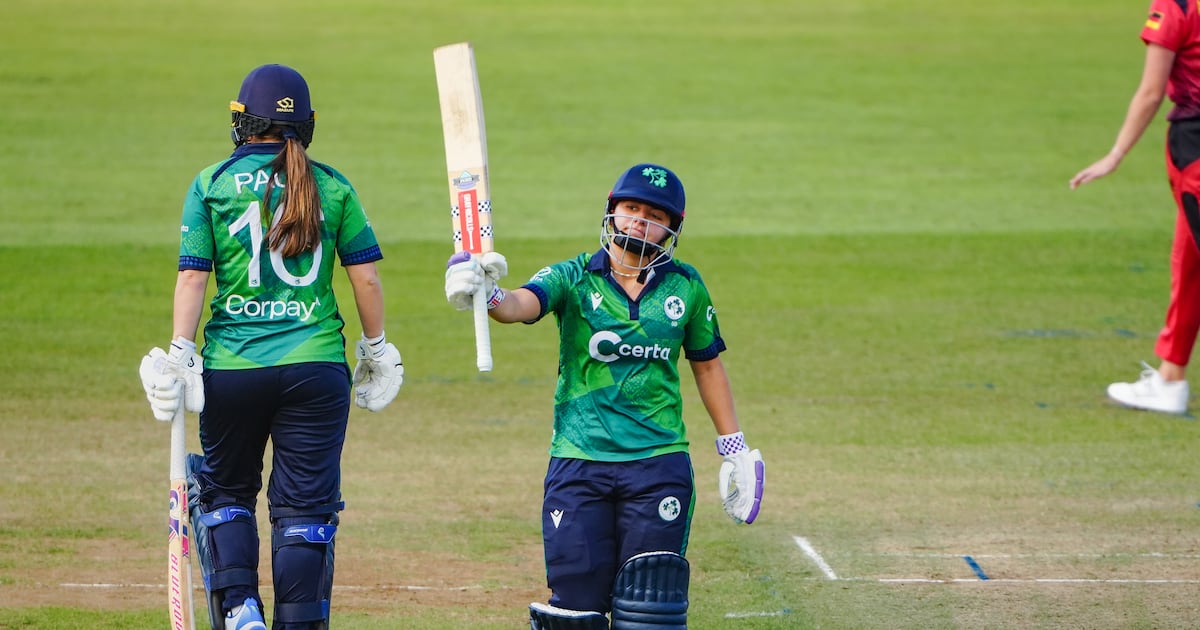Hunter’s hundred helps Ireland to 179-run win over Germany – The Irish Times