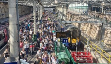 Definitely Maybe the busiest day ever: Oasis helps Edinburgh Waverley top UK rankings outside London