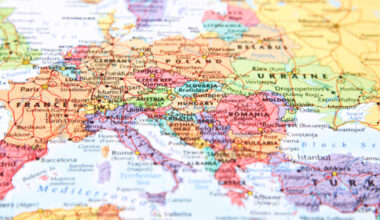 Europe map