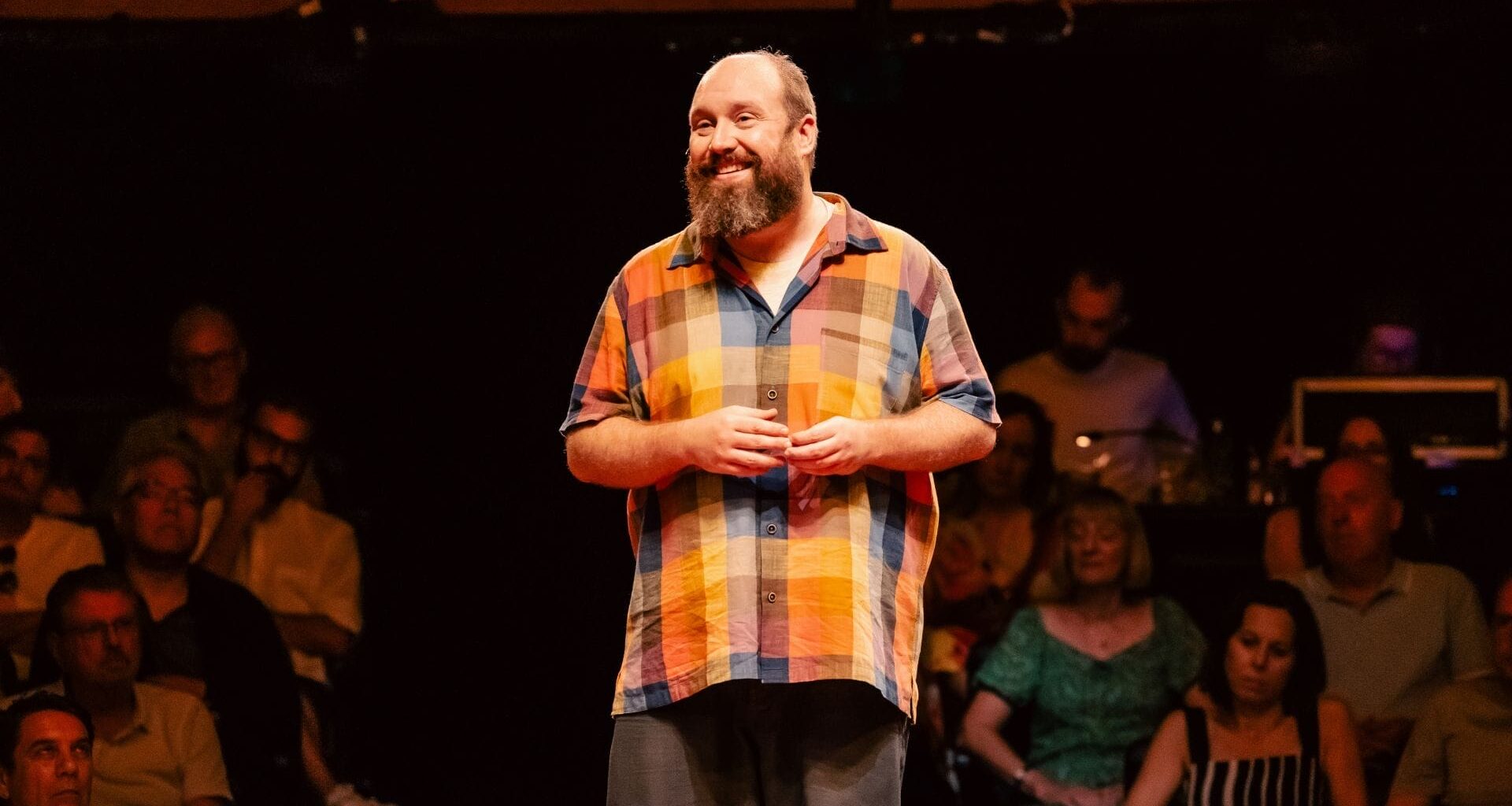 Every Brilliant Thing Jonny Donahoe @sohoplace credit Danny Kaan (2)