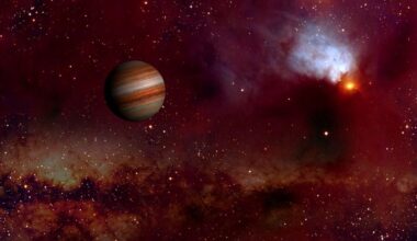 This artist's illustration shows a rogue or free-floating planet drifting through space, untethered to any star. New research suggests that even without a star, these planets can foster their own miniature planetary systems. Image Credit: COSMIC-DANCE Team/CFHT/Coelum/Gaia/DPAC
