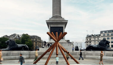 Installation in Trafalgar square