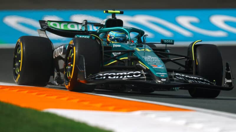 Fernando Alonso Aston Martin 2025 Dutch GP