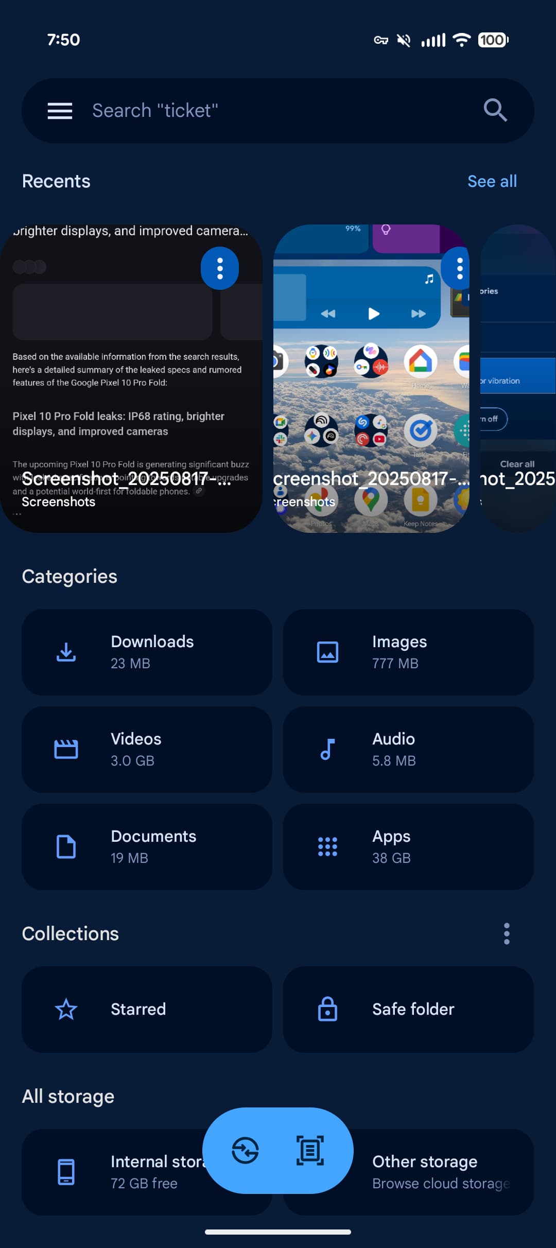 Files M3 Expressive redesign