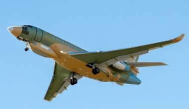 France’s Falcon 8X-based Archange spy jet makes first flight
