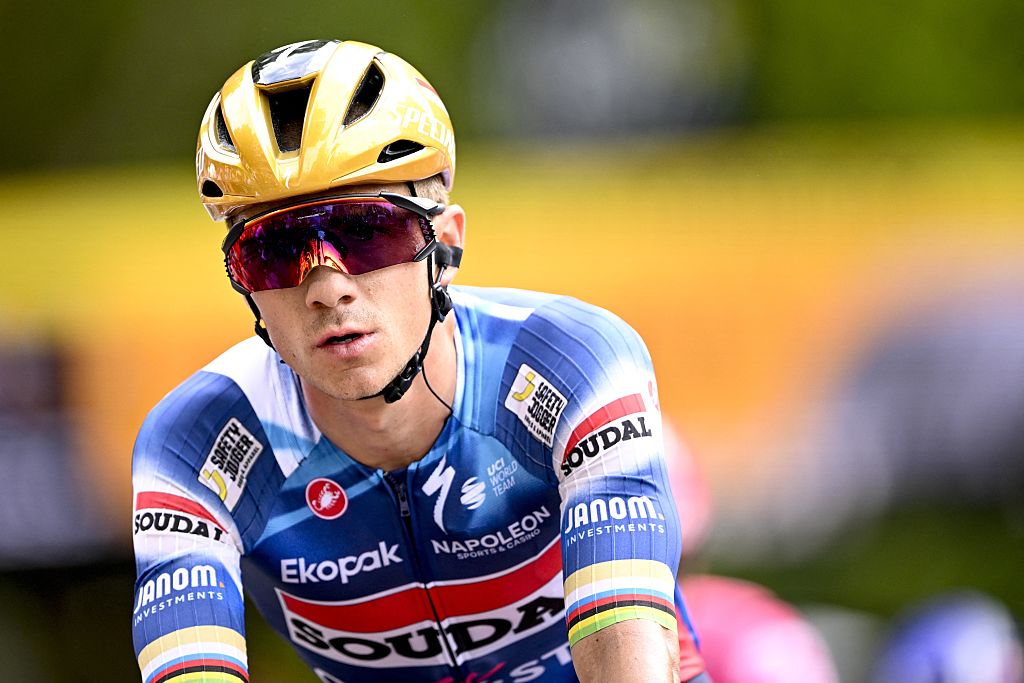 2025 Tour de France stage 1: Remco Evenepoel after the finish
