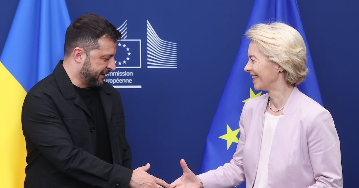 European leaders to discuss potential security guarantees for Ukraine with Donald Trump – The Irish Times