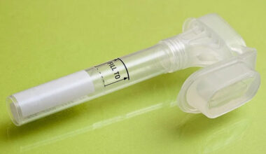 A collection vial