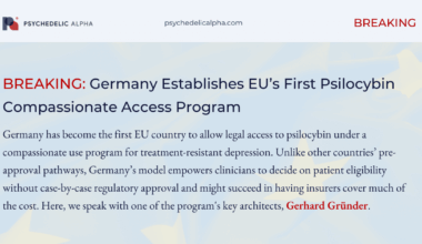 Germany Psilocybin Compassionate Use