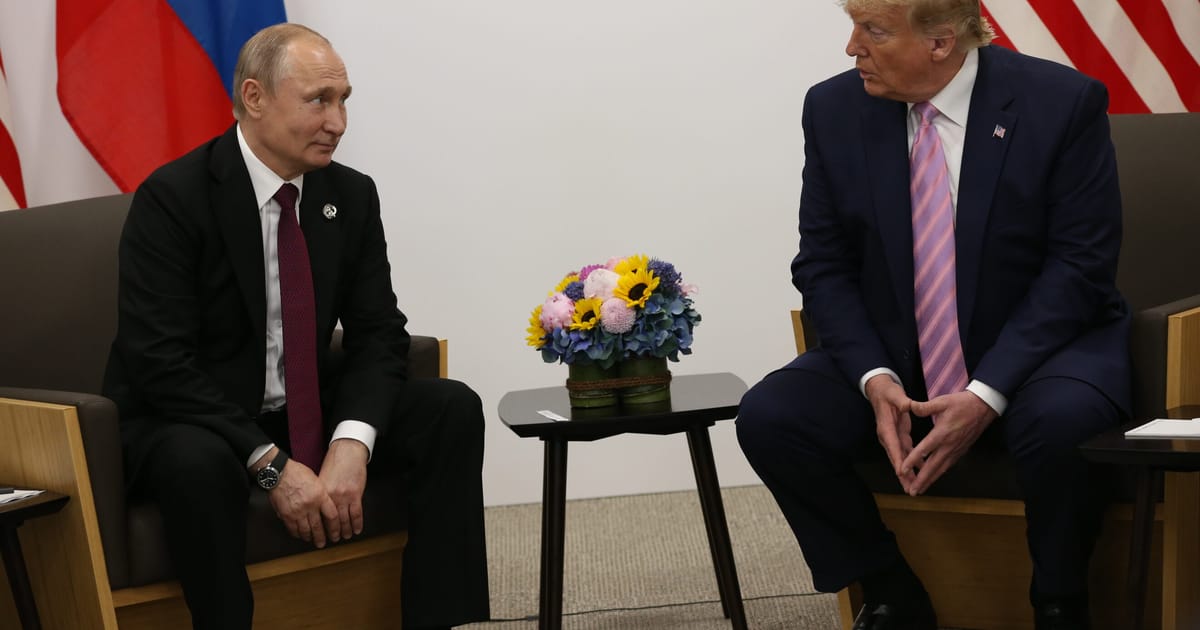 Kremlin announces Trump and Putin will meet 1-on-1 in Alaska – POLITICO