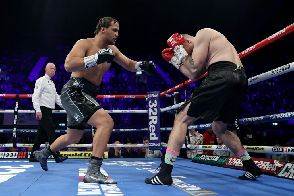 Moses Itauma boxing Marcel Bode