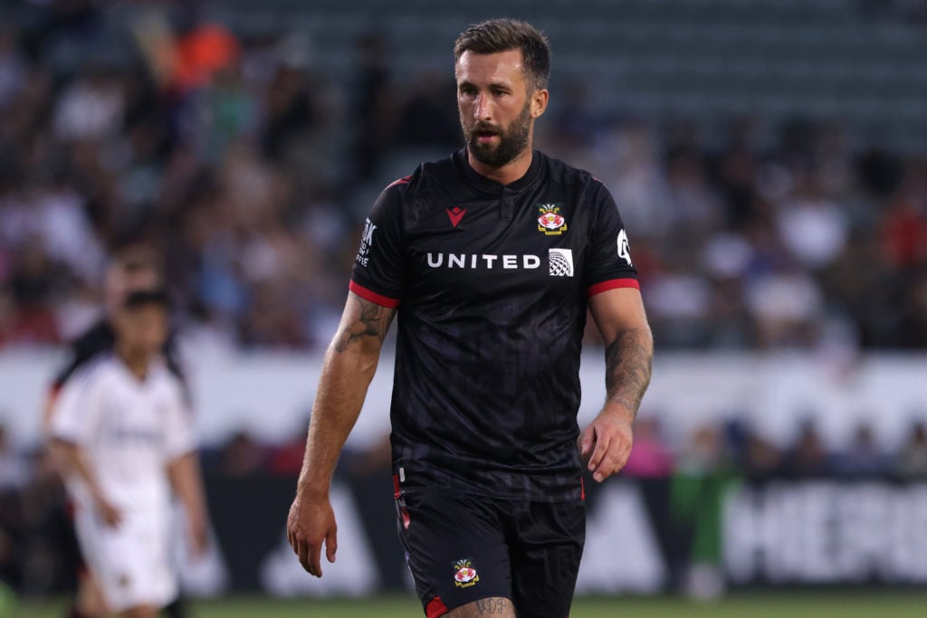 Ollie Palmer during Wrexham v Los Angeles Galaxy II - Pre-Season Friendly