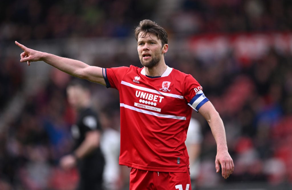 Middlesbrough player Jonny Howson.
