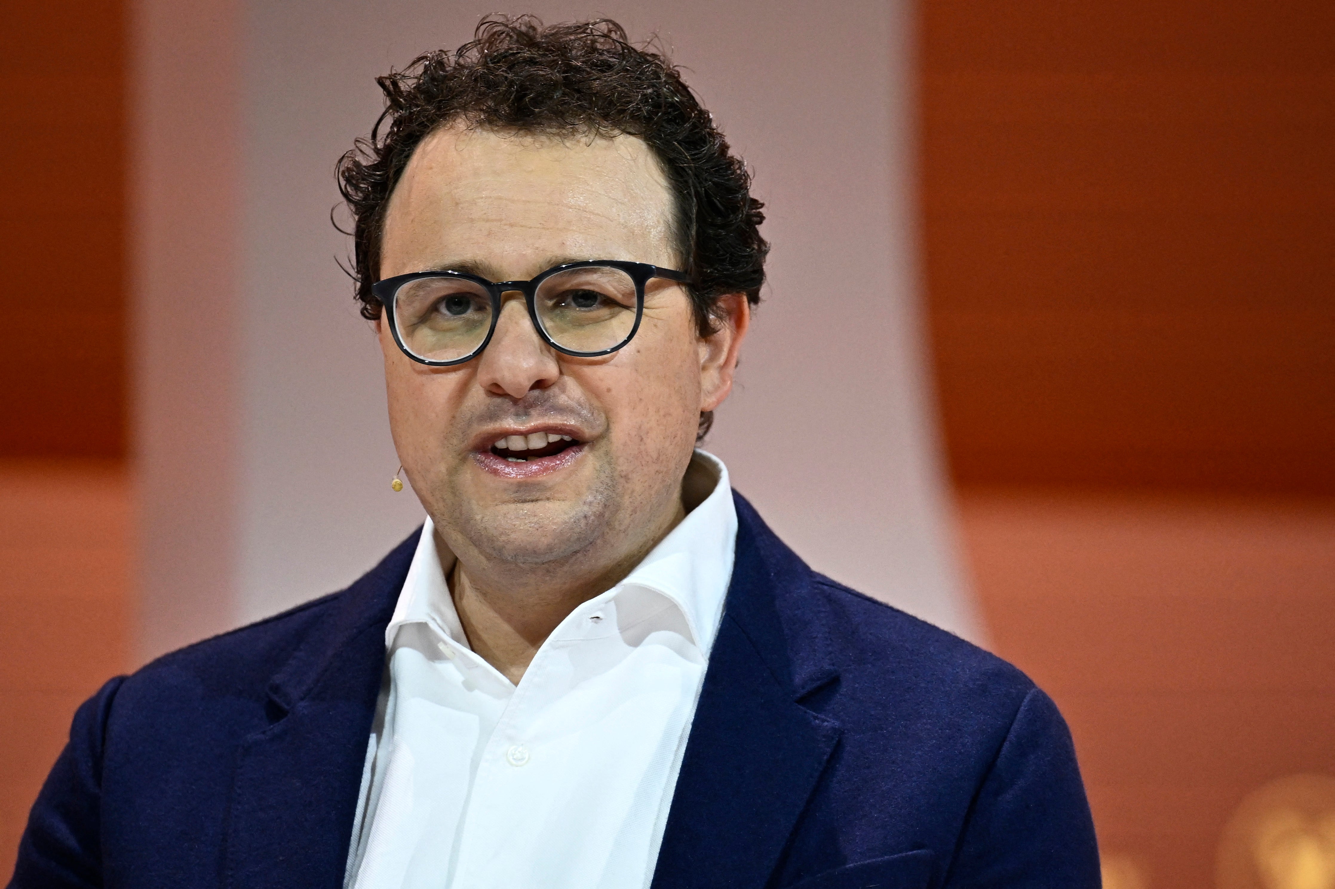 Dario Amodei, co-founder and CEO of Anthropic, speaking at an event in Paris in 2024