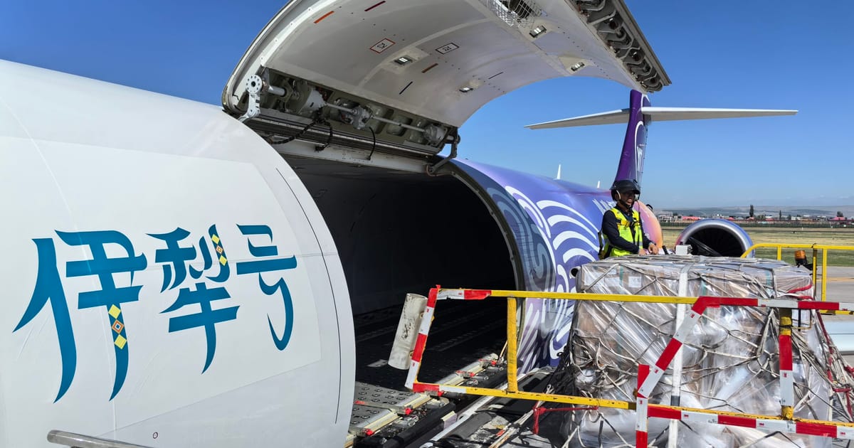 China’s new ‘Air Silk Road’ brings thousands of tons of goods from Xinjiang to Europe – POLITICO