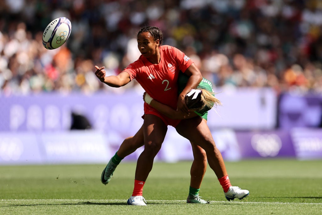 Jade Shekells featured for Team GB in sevens at Paris 2024