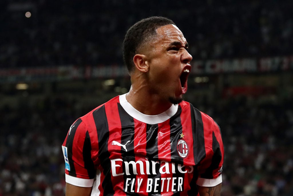 AC Milan forward Noah Okafor