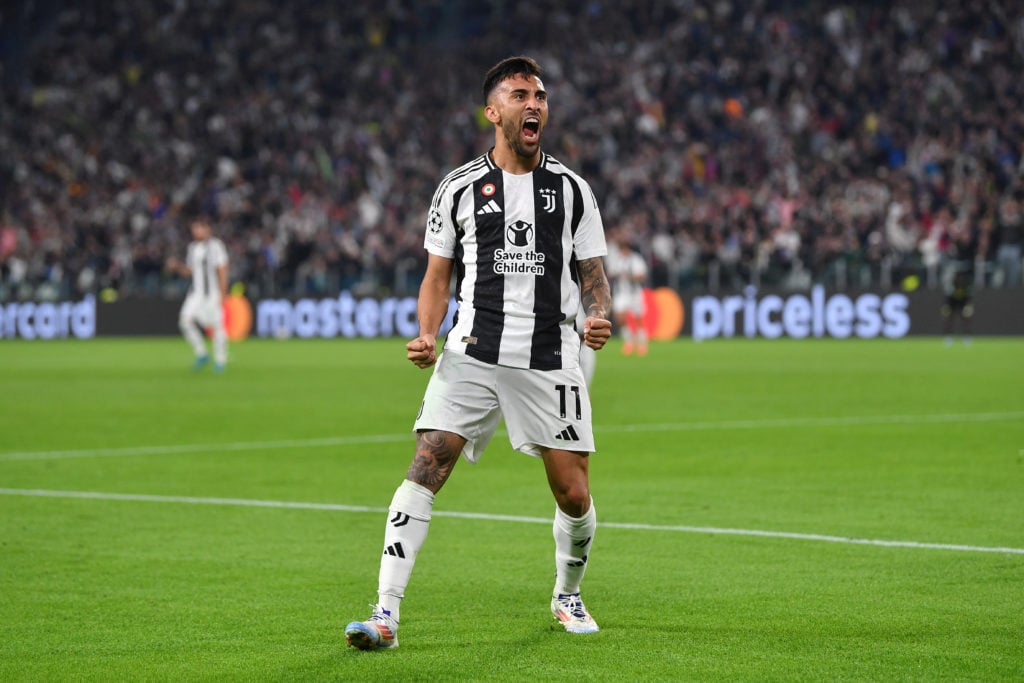 Juventus forward Nico Gonzalez