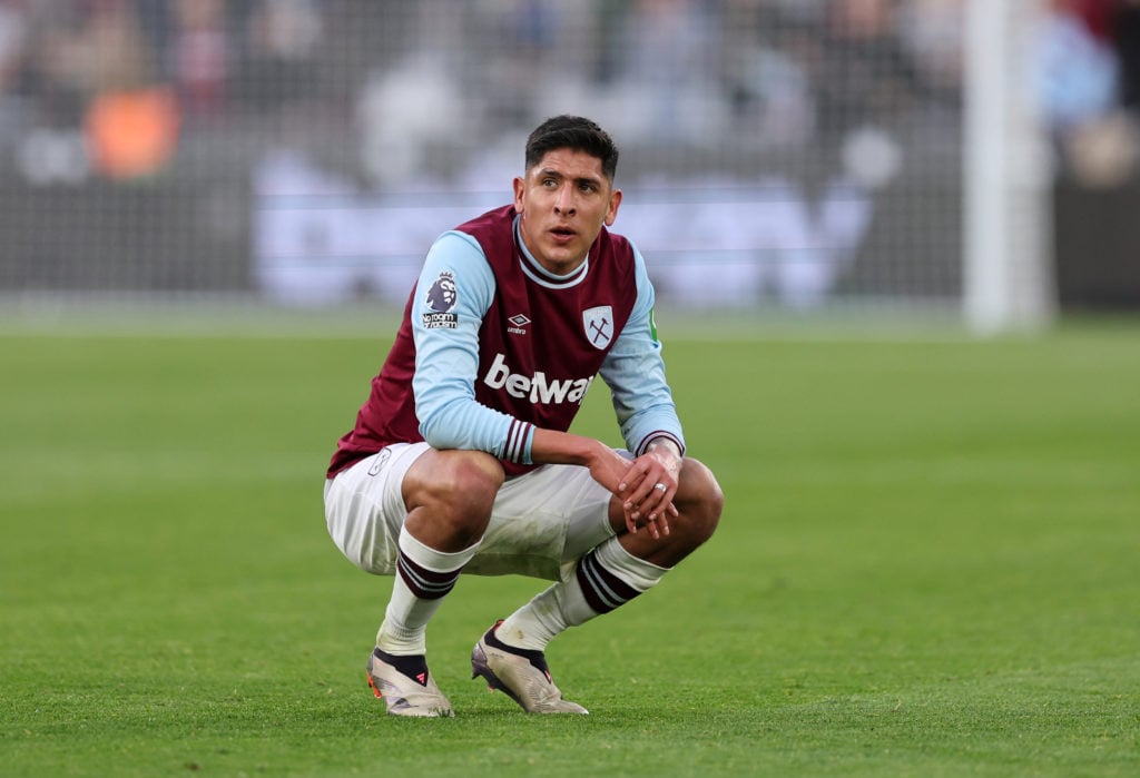Edson Alvarez struggled to cope with the power and intensity of the Premier League at West Ham