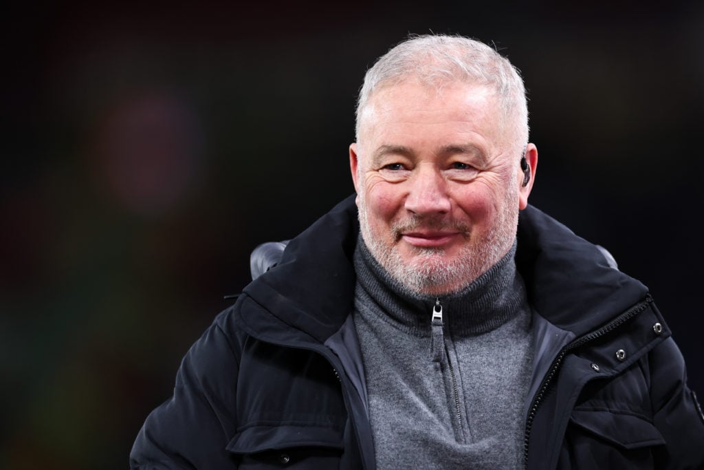 Ally McCoist on punditry duty.