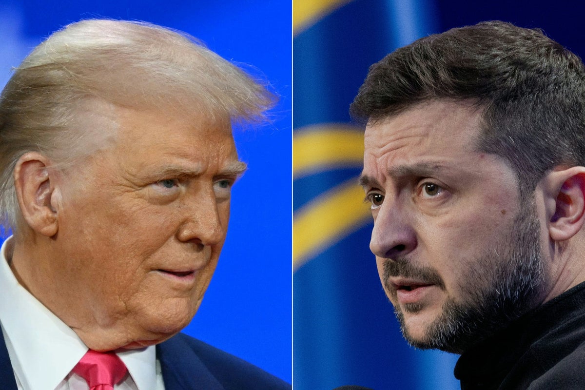 Trump-Zelensky meeting live: Starmer and other European leaders at White House as crucial Ukraine talks start