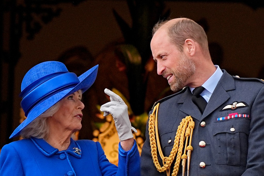 Camilla and Prince William 