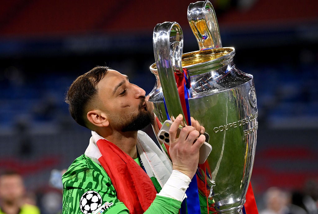 Gianluigi Donnarumma is being linked with a move away from PSG