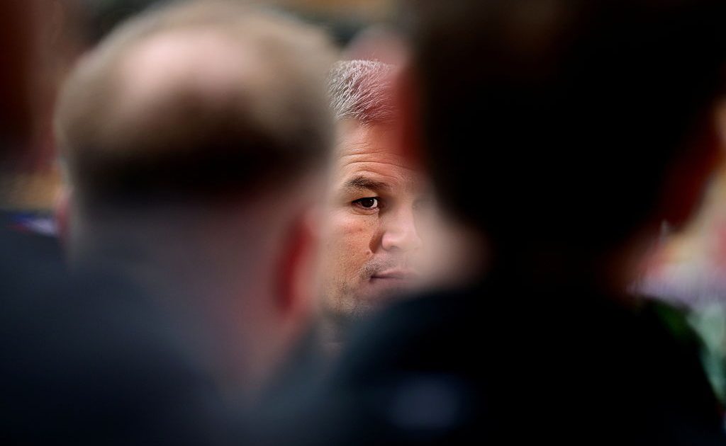 Johnny Sexton came up in Joe Schmidt's Wallabies presser today