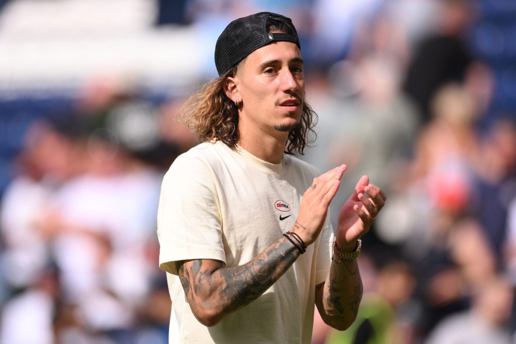 Kostas Tsimikas applauds fans at the end of Liverpool's pre-season friendly against Preston North End at Deepdale