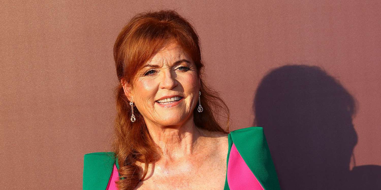 Sarah Ferguson Sends Clever Royal Message in Embroidered Loafers
