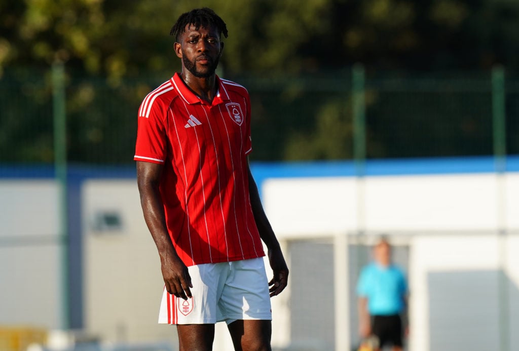 Ibrahim Sangare in action for Nottingham Forest against Estoril