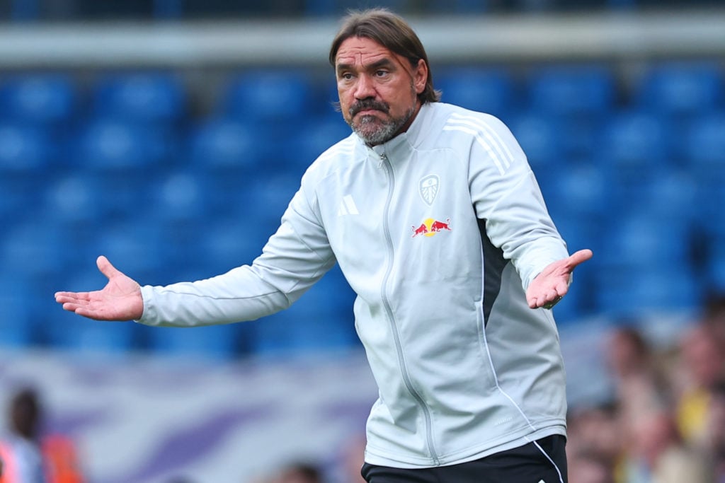 Daniel Farke Leeds manager.