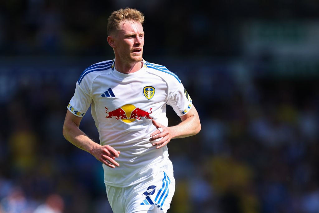 Leeds United midfielder Sean Longstaff