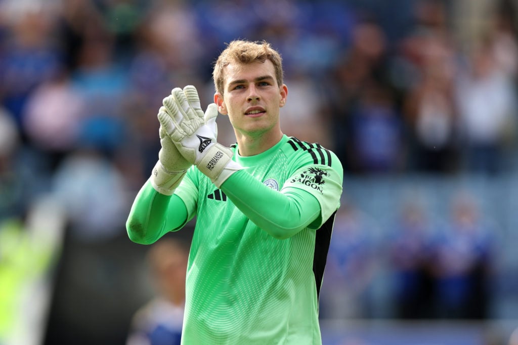 Mads Hermansen during Leicester City v ACF Fiorentina - Pre-Season Friendly