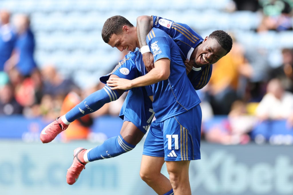 Abdul Fatawu and Bilal El Khannouss - Leicester City vs Fiorentina