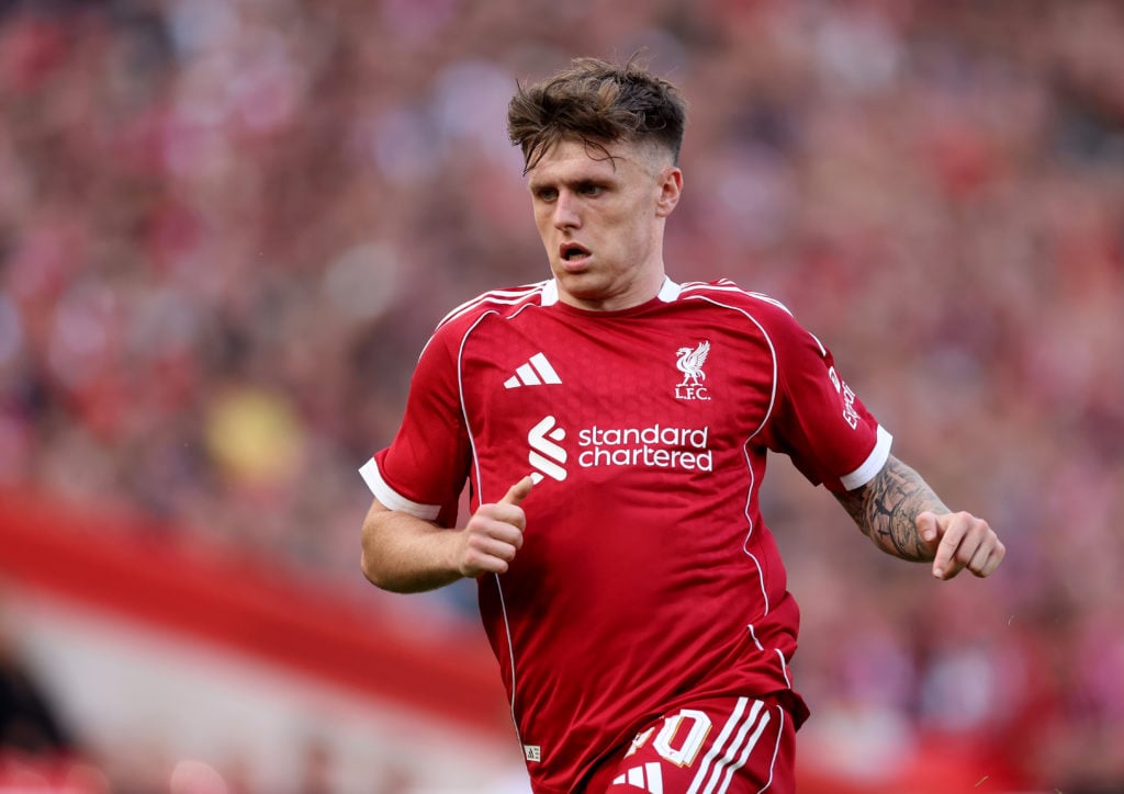 Liverpool winger Ben Doak