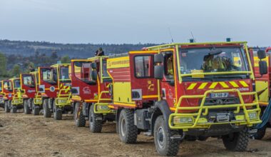 Firefighters bring huge blaze in France under control