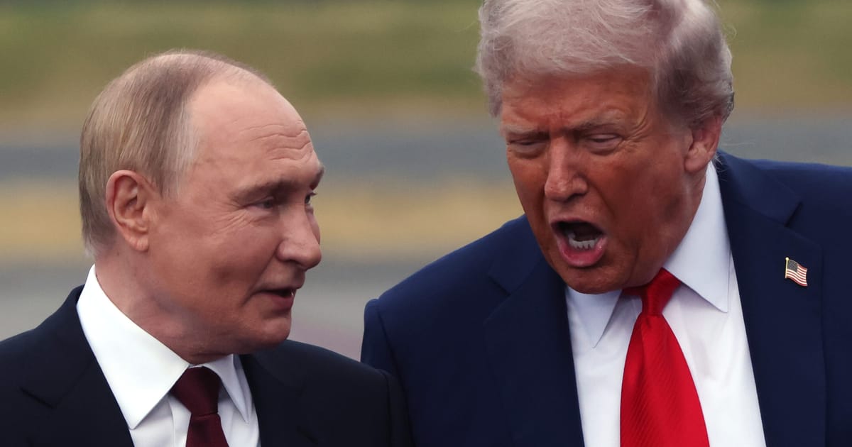 Europe thinks Trump’s peace talks will fail. It wants them anyway — to call Putin’s bluff. – POLITICO