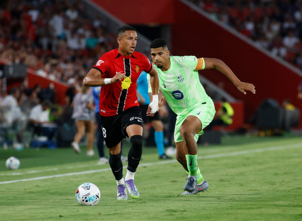 Mateo Joseph in action for Mallorca.